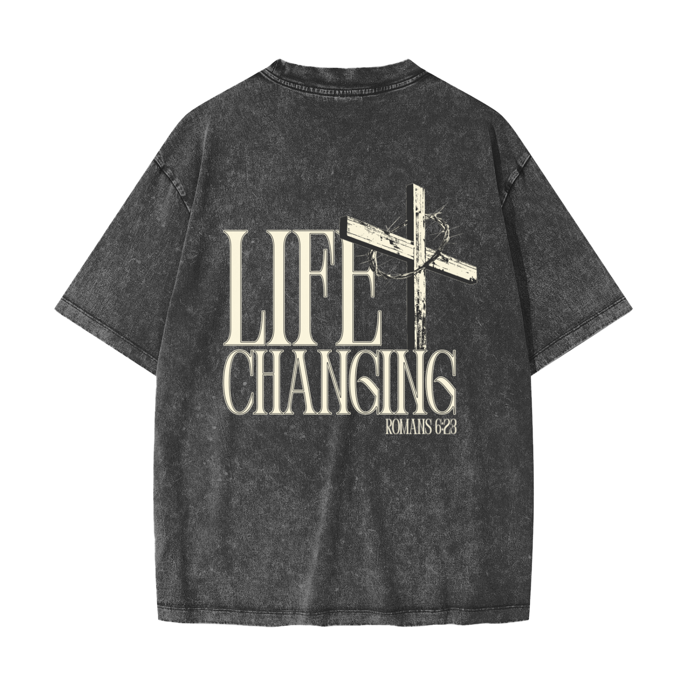 Heavyweight Snow Washed T-Shirt